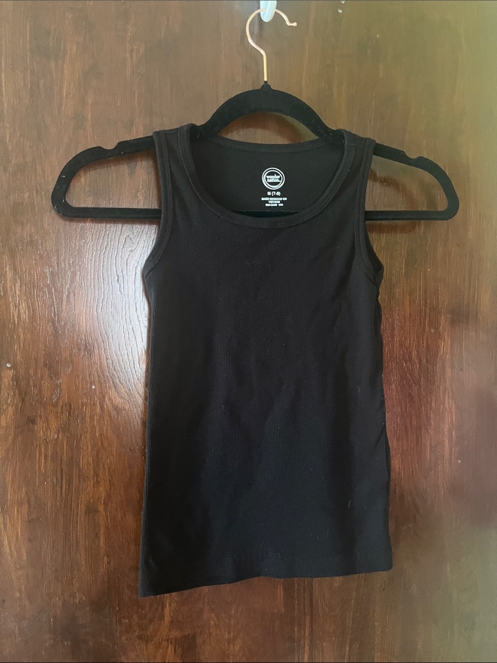 Black Tank Top - Comfort Cotton Ribbed Tee